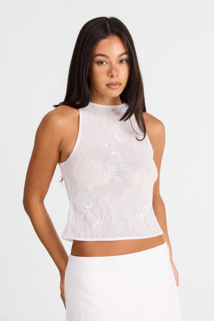 Juliette Top White