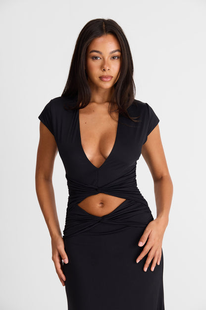 Arielle Maxi Dress Black