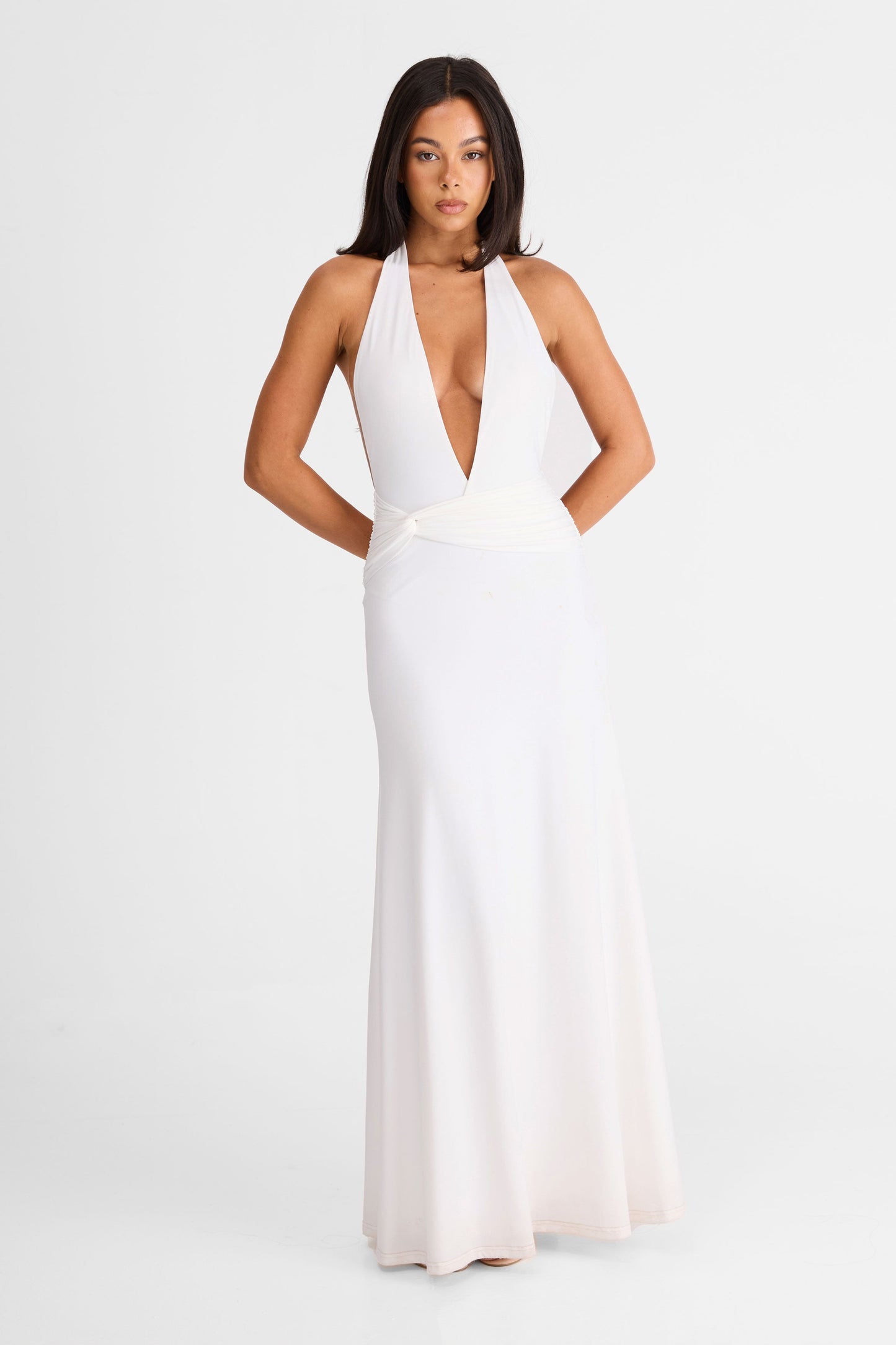 Antoinette Maxi Dress White