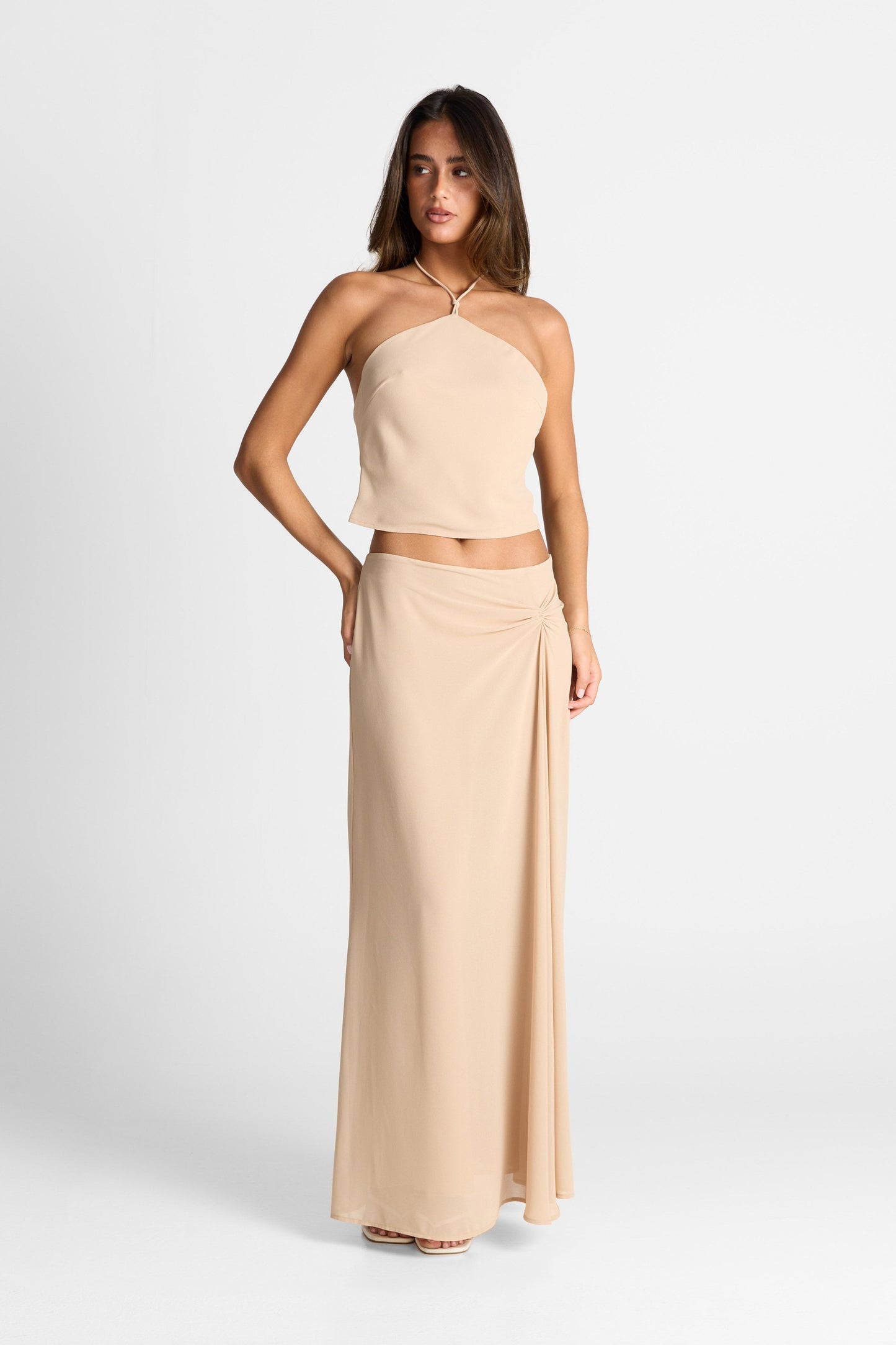 Seraphina Maxi Skirt Natural