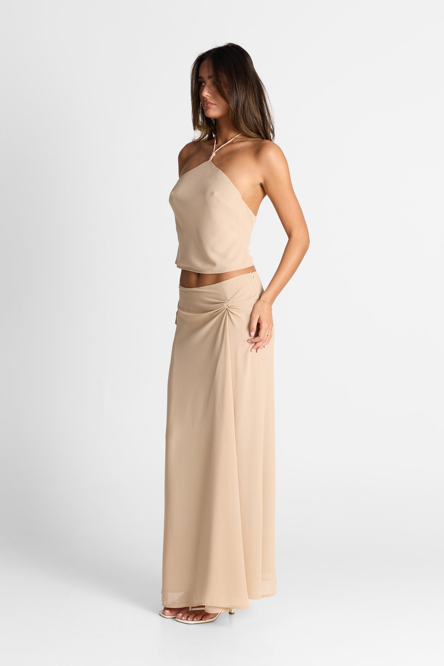 Seraphina Maxi Skirt Natural