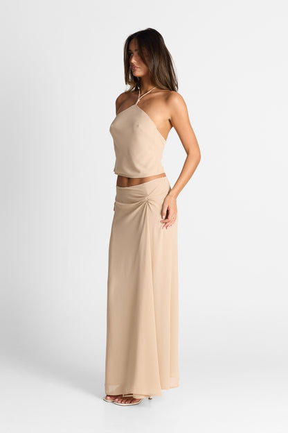 Seraphina Maxi Skirt Natural