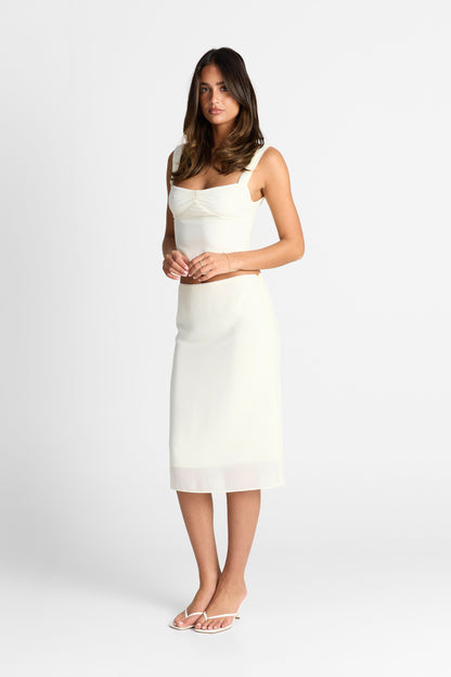 Daphne Skirt Ivory