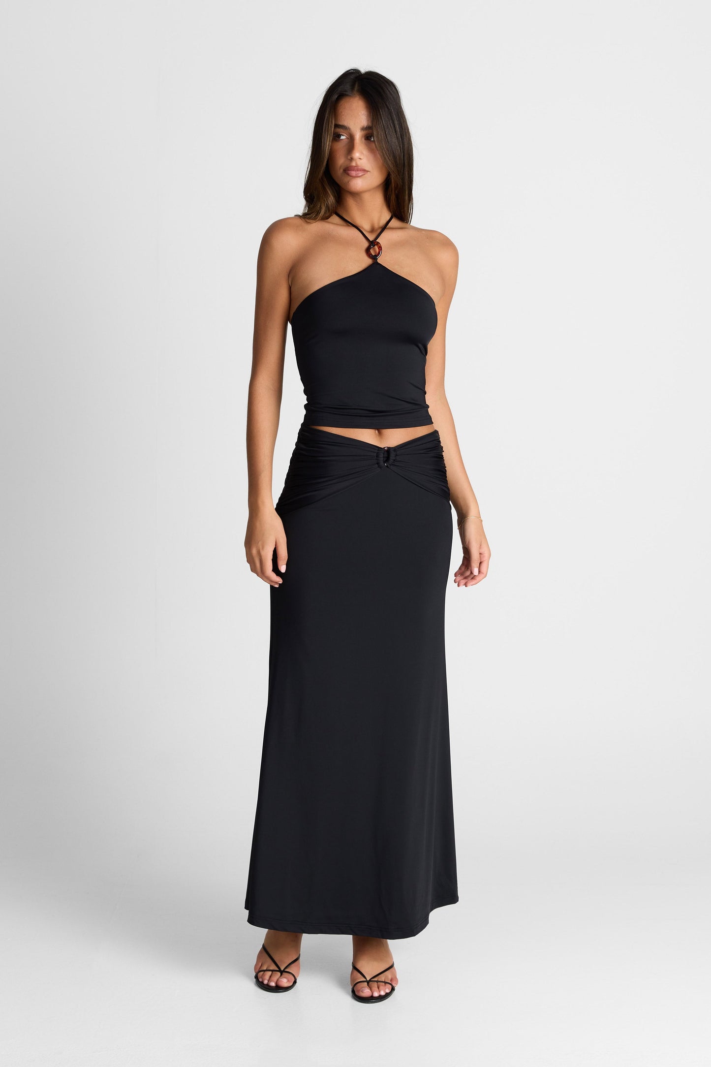 Siena Maxi Skirt Black