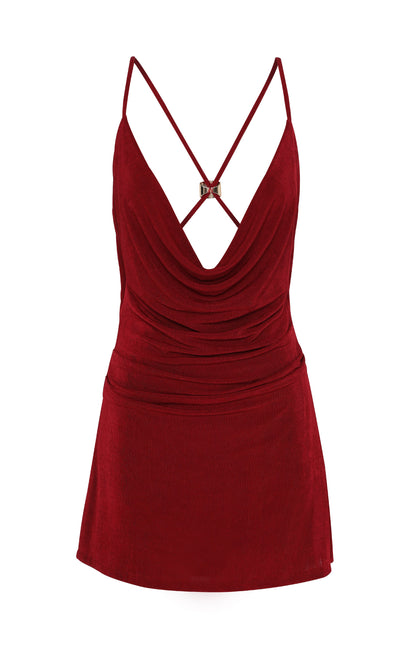 Kalani Mini Dress Red