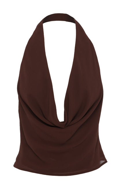 Odette Top Brown