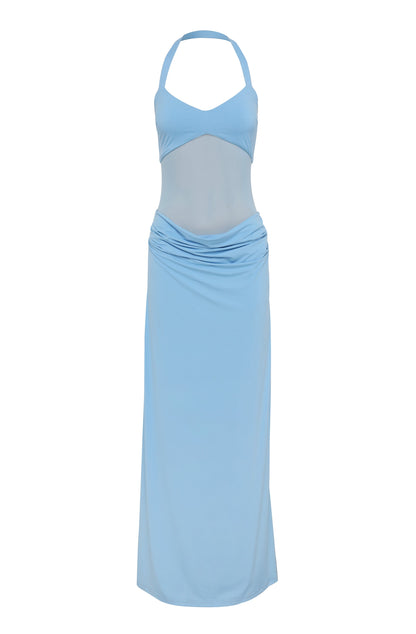 Sariya Maxi Dress Sky Blue