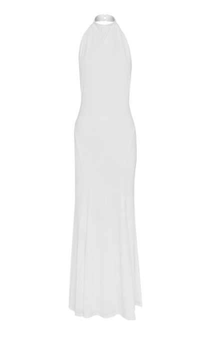 Luna Maxi Dress White