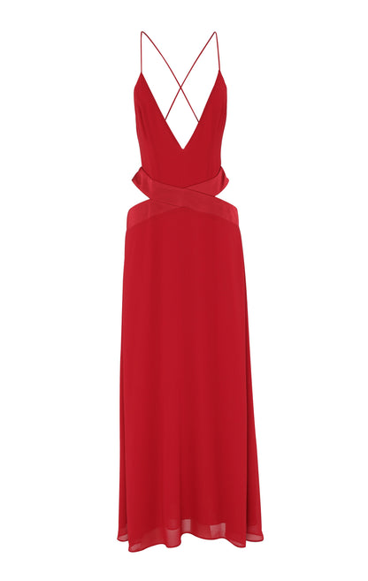 Sia Maxi Dress Red