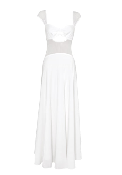 Anastasia Maxi Dress White