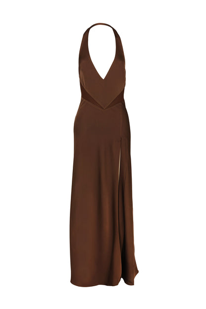 Arabella Maxi Dress Chocolate