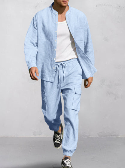 AZOTH – Premium Cotton Shirt Pants (conjunto)