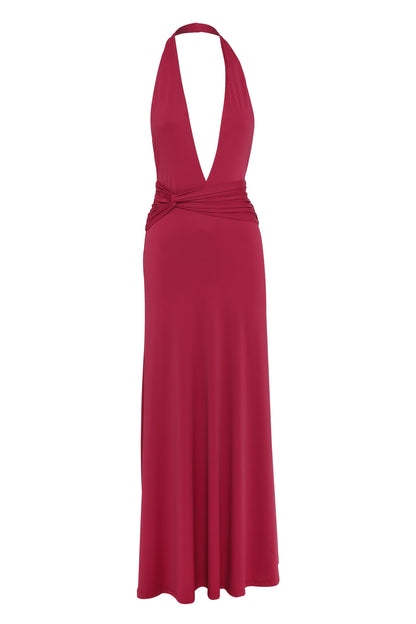 Antoinette Maxi Dress Berry