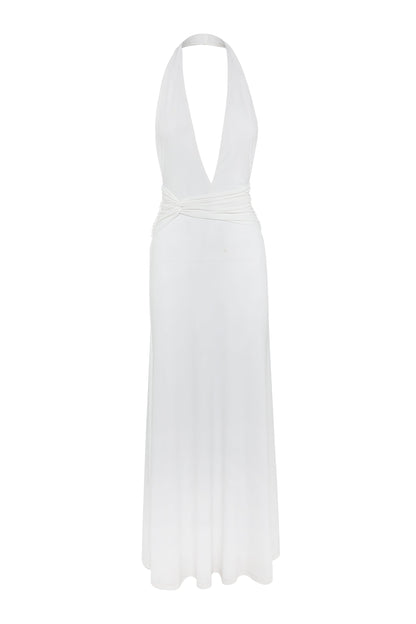Antoinette Maxi Dress White