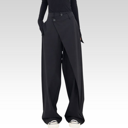AZOTH - ASYMMETRIC BAGGY PANTALON