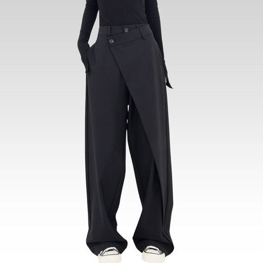 AZOTH - ASYMMETRIC BAGGY PANTALON