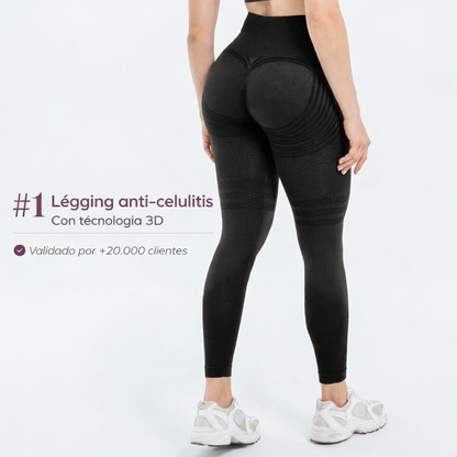 Legging 3D | Negro