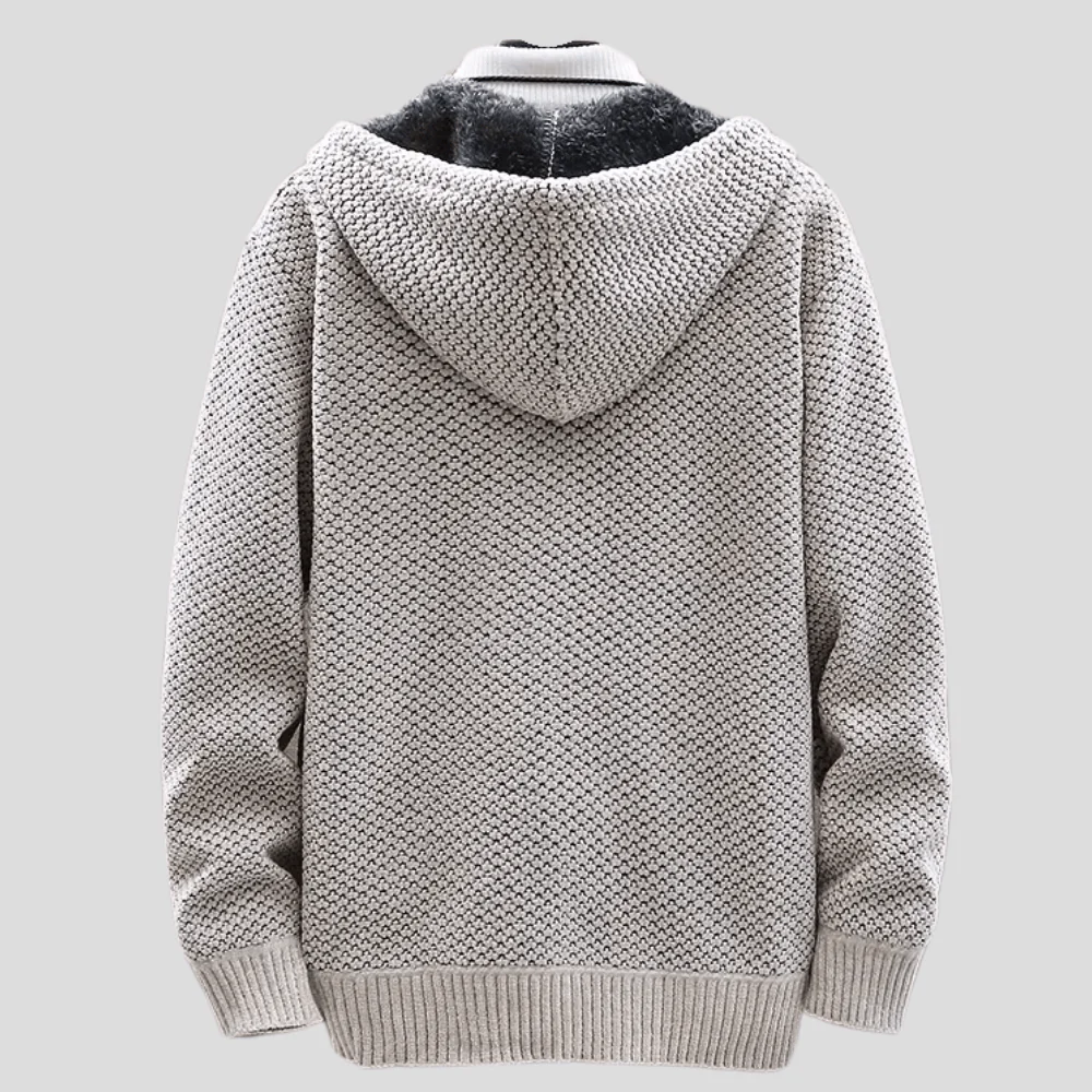 AZOTH – Bjørn Knit Hooded Jacket