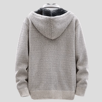 AZOTH – Bjørn Knit Hooded Jacket