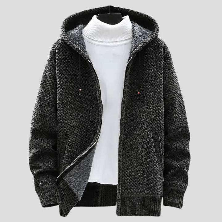 AZOTH – Bjørn Knit Hooded Jacket