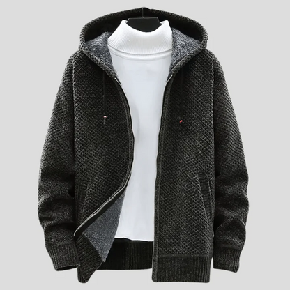 AZOTH – Bjørn Knit Hooded Jacket
