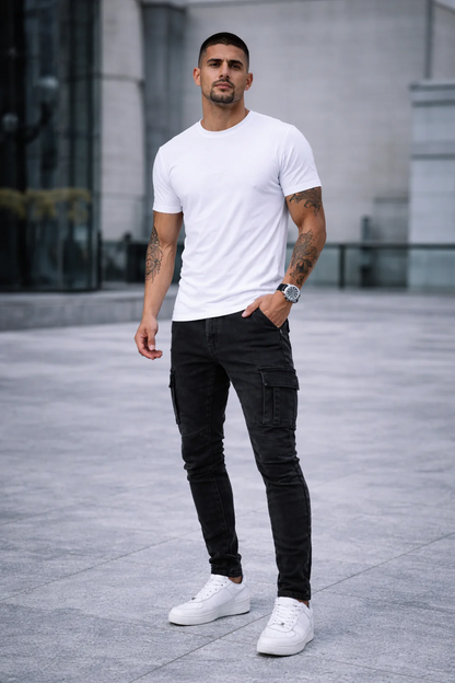 AZOTH · Atlas Cargo Stretch Jeans