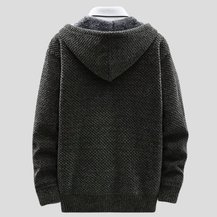 AZOTH – Bjørn Knit Hooded Jacket