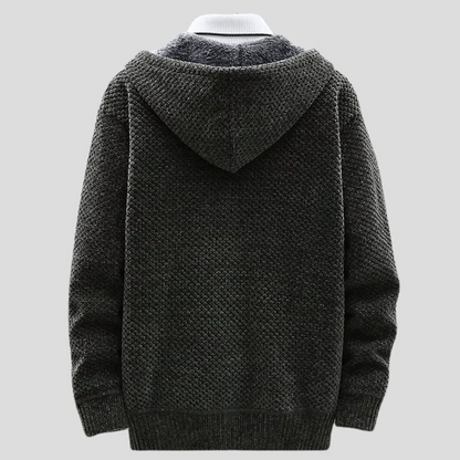 AZOTH – Bjørn Knit Hooded Jacket