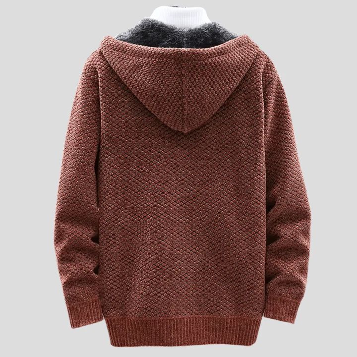 AZOTH – Bjørn Knit Hooded Jacket