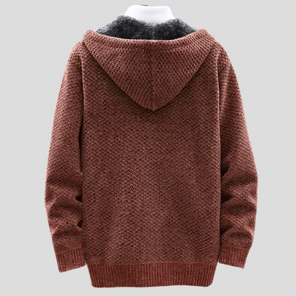 AZOTH – Bjørn Knit Hooded Jacket