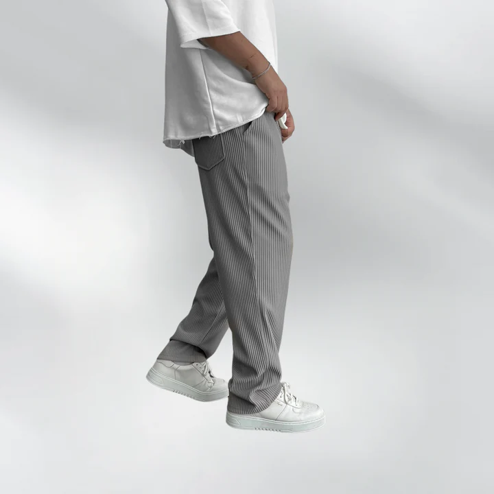 AZOTH – Gastón Ribbed Relaxed Pants