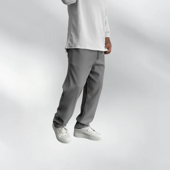 AZOTH – Gastón Ribbed Relaxed Pants