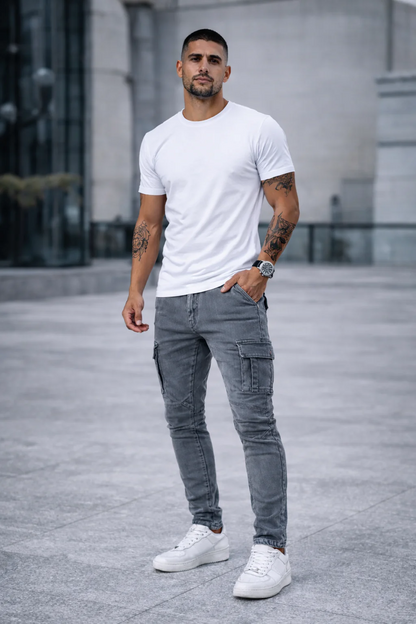 AZOTH · Atlas Cargo Stretch Jeans