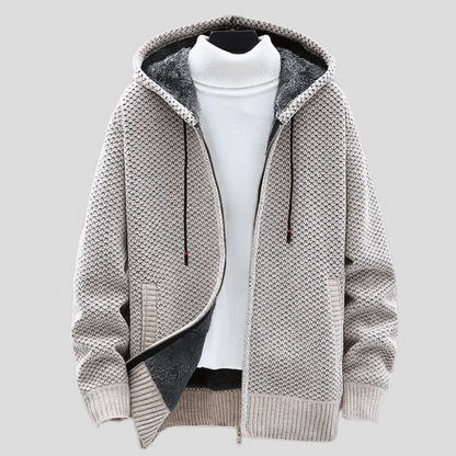 AZOTH – Bjørn Knit Hooded Jacket