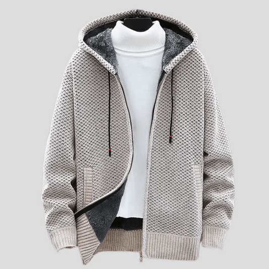 AZOTH – Bjørn Knit Hooded Jacket