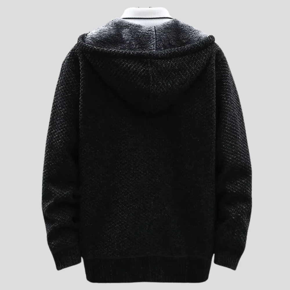 AZOTH – Bjørn Knit Hooded Jacket