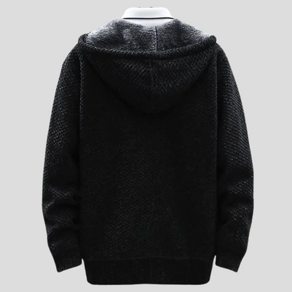 AZOTH – Bjørn Knit Hooded Jacket
