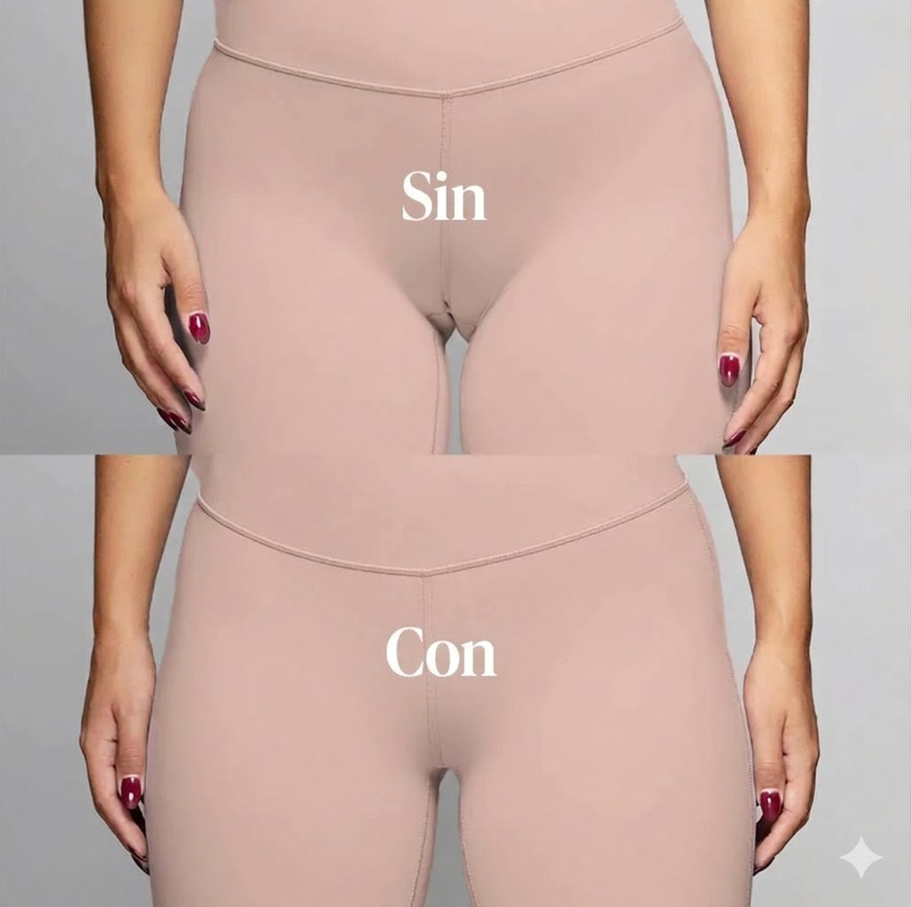 TANGA de talle medio NUDE (Lote de 3)